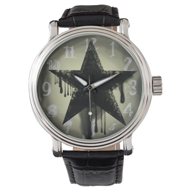 Rock Star-horloge Horloge (Voorkant)