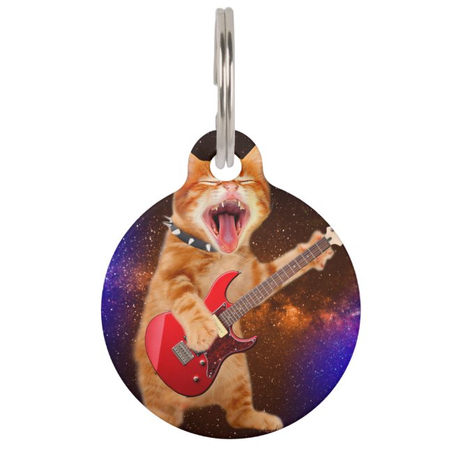 Rock star huisdierpenning (Voorkant)