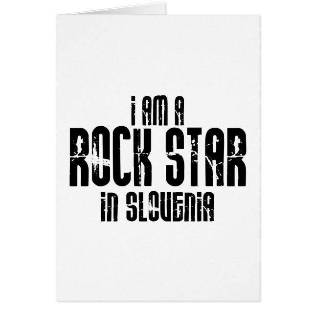 Rock Star in Slovenië (Voorkant)