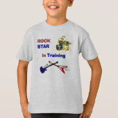 Rock Star in training T-shirt (Voorkant)