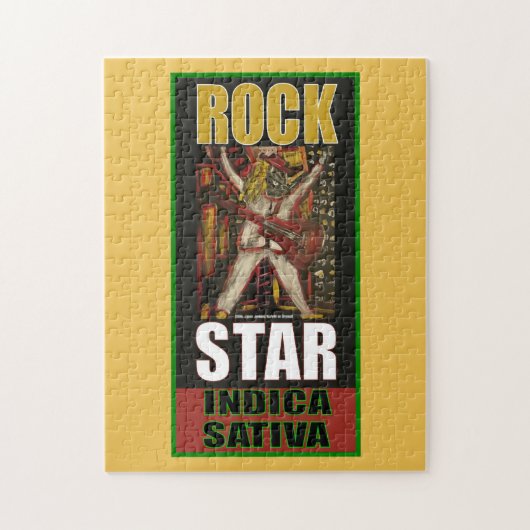 ROCK STAR INDICA SATIVA LEGPUZZEL (Verticaal)