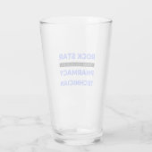 Rock Star is een farmacie-techniek 2 Glas (Achterkant)