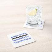 Rock Star is een farmacie-techniek 2 Kartonnen Onderzetters (Insitu)