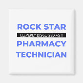 Rock Star is een farmacie-techniek 2 Magneet (Voorkant)