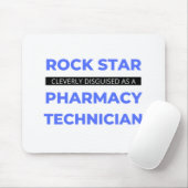 Rock Star is een farmacie-techniek 2 Muismat (Met muis)