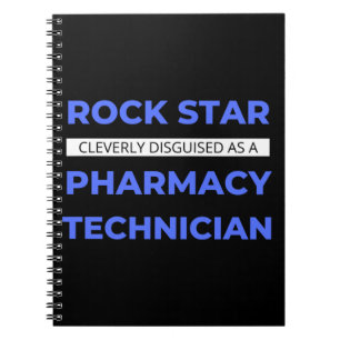 Rock Star is een farmacie-techniek Notitieboek