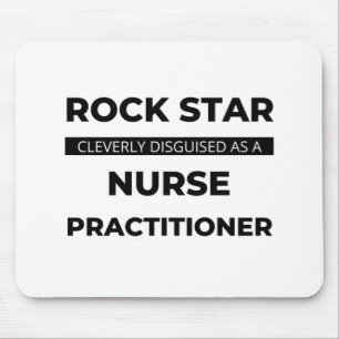 Rock Star is een handvol verpleegster 2 Muismat