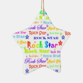 Rock Star Keramisch Ornament (Rechts)
