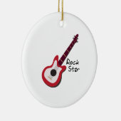 Rock Star Keramisch Ornament (Rechts)