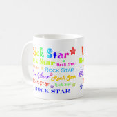 Rock Star Koffiemok (Voorkant links)
