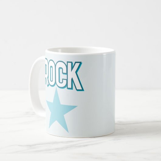 Rock Star Koffiemok (Voorkant links)