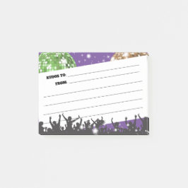 Rock star kudos werknemersherkenning na de overnam post-it® notes