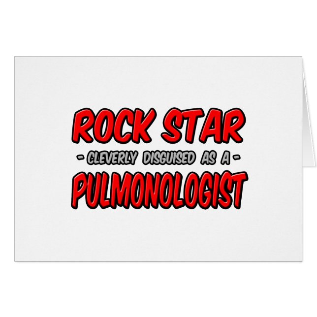 Rock Star .. longarts (Voorkant Horizontaal)