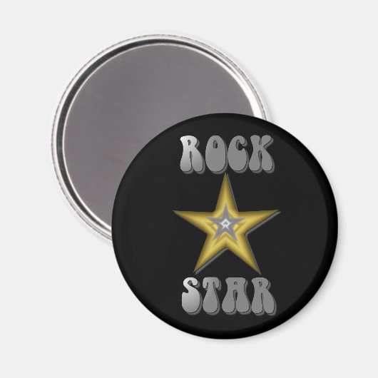 Rock Star Magnet (Voorkant / Achterkant)