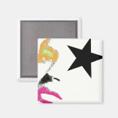 Rock Star Mod Magnet (Voorkant / Achterkant)