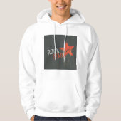 Rock Star Music Mannen Hoodie (Voorkant)