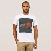 Rock Star Music Mannen T-Shirt (Voorkant volledig)