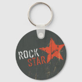 Rock Star Music Sleutelhanger (Voorkant)