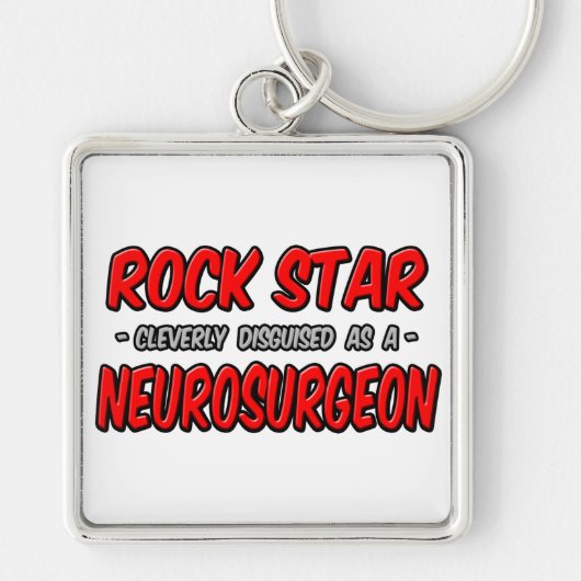 Rock Star ... neurochirurg Sleutelhanger (Voorkant)