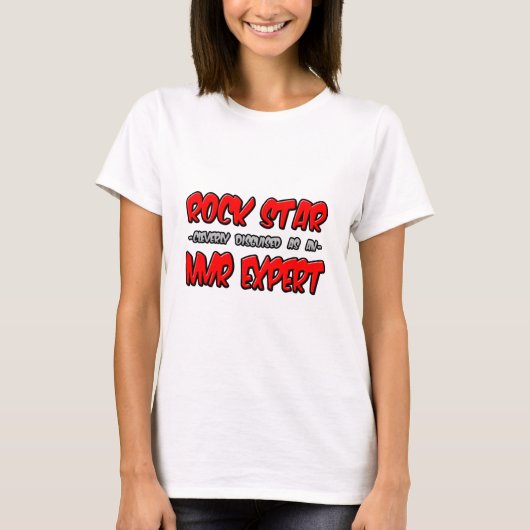 Rock Star...NMR Expert T-shirt (Voorkant)
