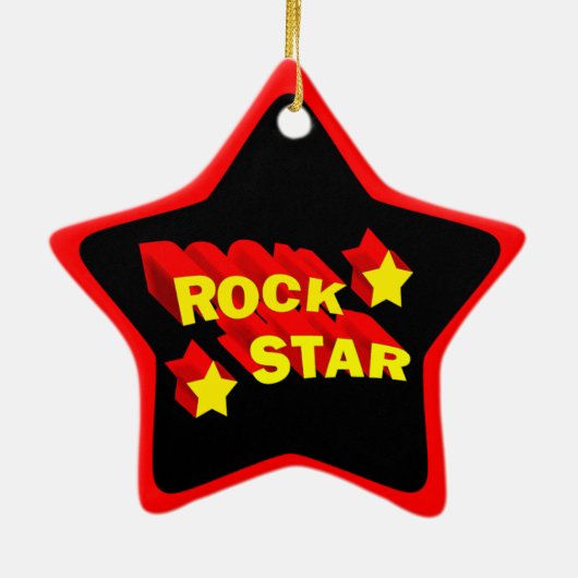 Rock Star Ornament (Achterkant)