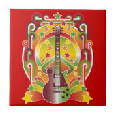 Rock Star Peace Tegeltje (Voorkant)