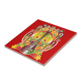 Rock Star Peace Tegeltje (Zijkant)