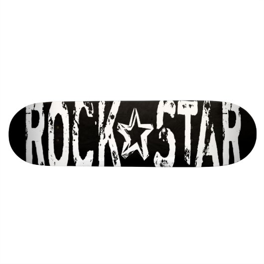 Rock Star Persoonlijk Skateboard (Horizontaal)
