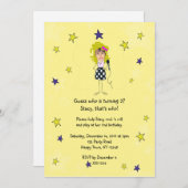 Rock Star Photo Impose Girl Kaart (Voorkant / Achterkant)