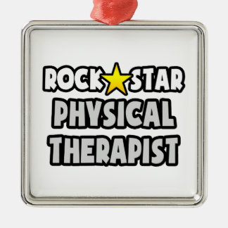 Rock Star Physical Therapist Metalen Ornament