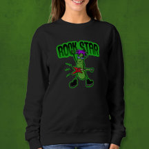 Rock Star Pickle - Grappige Cartoon