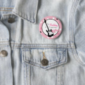 ROCK STAR PINK BIRTHDAY BUTTON - KLANT. (In situ)