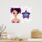 Rock Star Poster (Keuken)