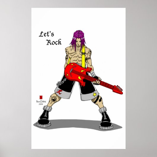 Rock Star Poster (Voorkant)