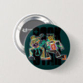 ROCK STAR ROBOT Button (Voorkant /achterkant)