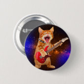 Rock star ronde button 5,7 cm (Voorkant /achterkant)