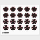 ROCK STAR RONDE STICKER (Vel)