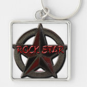 Rock Star Sleutelhanger (Voorkant)