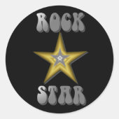 Rock Star Sticker (Voorkant)