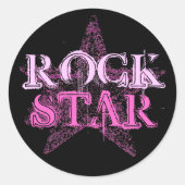 ROCK STAR STICKERS (Voorkant)
