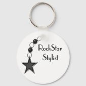 Rock Star Stylist Sleutelhanger (Voorkant)