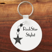 Rock Star Stylist Sleutelhanger (Voorkant)