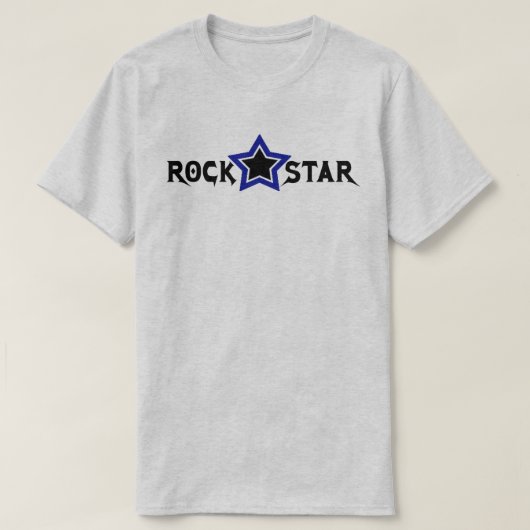 Rock Star T-Shirt (Design voorkant)