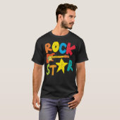 Rock star t-shirt (Voorkant volledig)