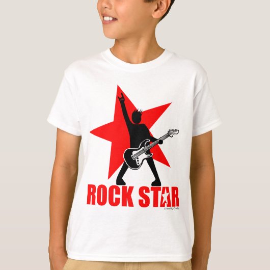 Rock Star T-shirt (Voorkant)