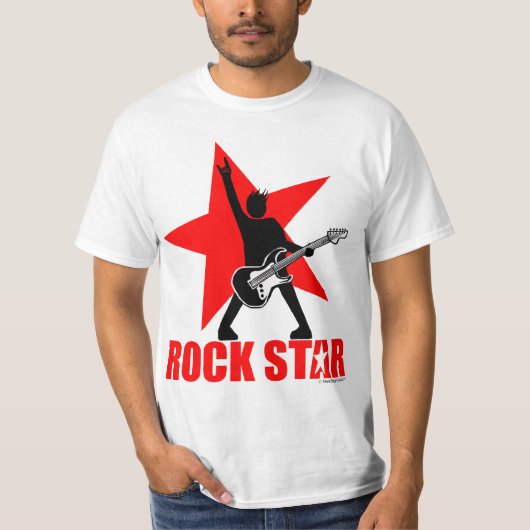 Rock Star T-shirt (Voorkant)