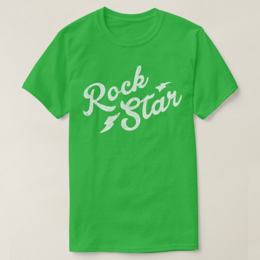 Rock Star T-shirt (Design voorkant)