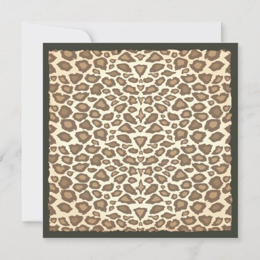 Rock Star Tattoo Invitation Kaart (Achterkant)