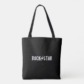Rock Star Tote Bag (Achterkant)
