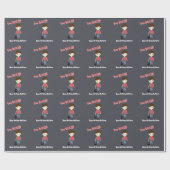 Rock Star Verjaardag Jongen Cadeaupapier (Vlak)